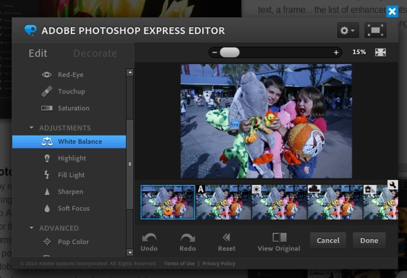 Adobe Photoshop Express